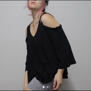 Cold shoulder top